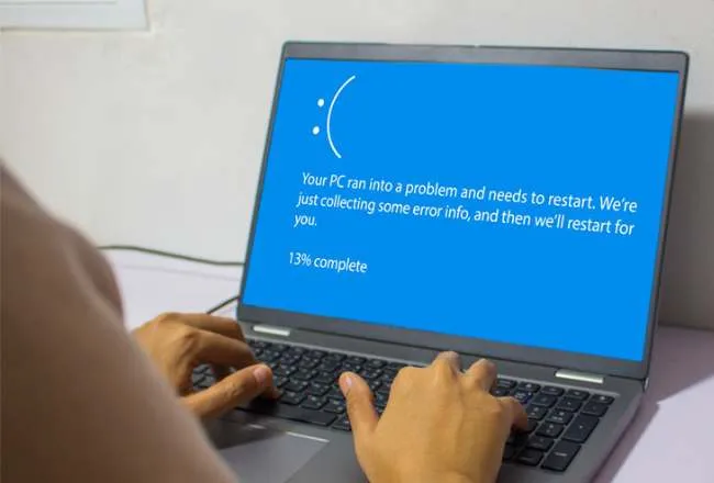 Lỗi máy tính bị màn hình xanh thường do vấn đề phần cứng gây ra