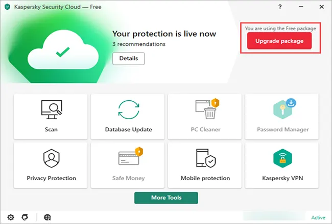 Kaspersky Internet Security - Phần mềm bảo mật máy tính