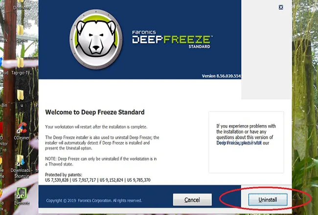 Deep Freeze Standard - Phần mềm bảo mật máy tính